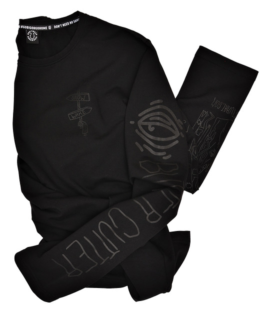 Czarny Longsleeve Butter Cutter Black Heavy DONT NEED NO SAMURAI