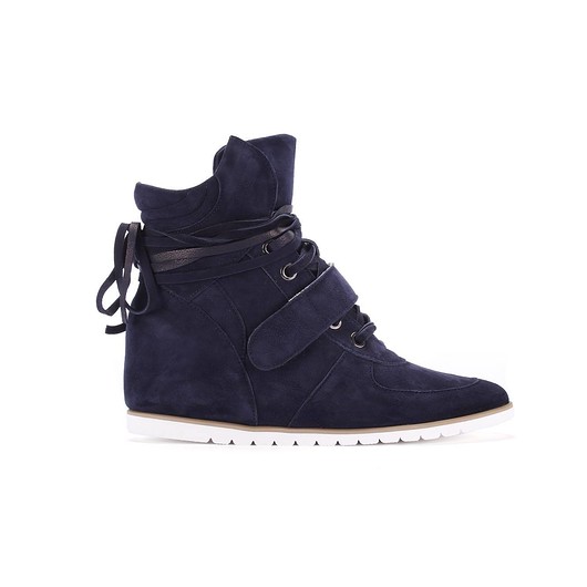 Sneakersy Dark Blue Rita Krzysiek HANDMADE SHOES