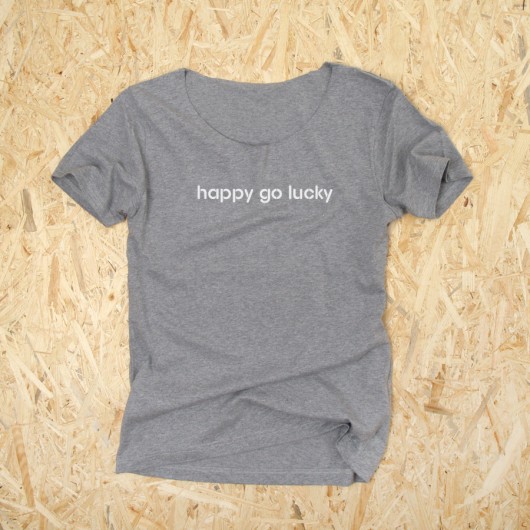 happy go lucky - organic t-shirt mmhm