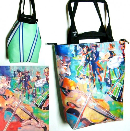 99 art MIMA bag & JASINSKI print MIMAbags