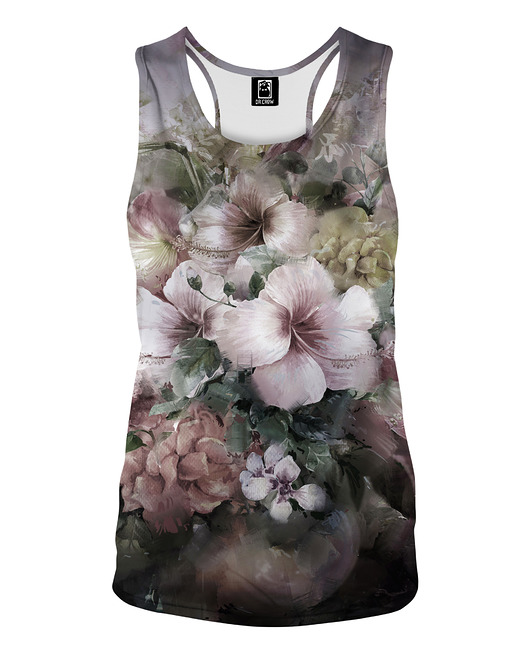 topy damskie DR.CROW Bokserka Damska Flowers Water Color