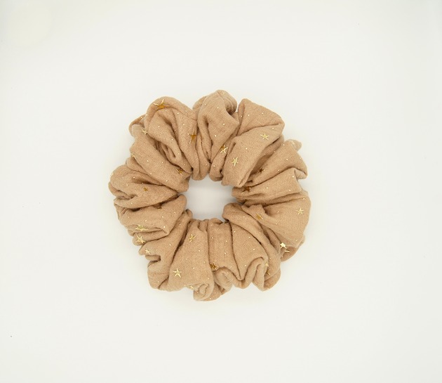 gumki do włosów Scrunchie muślinowa gumka do włosów