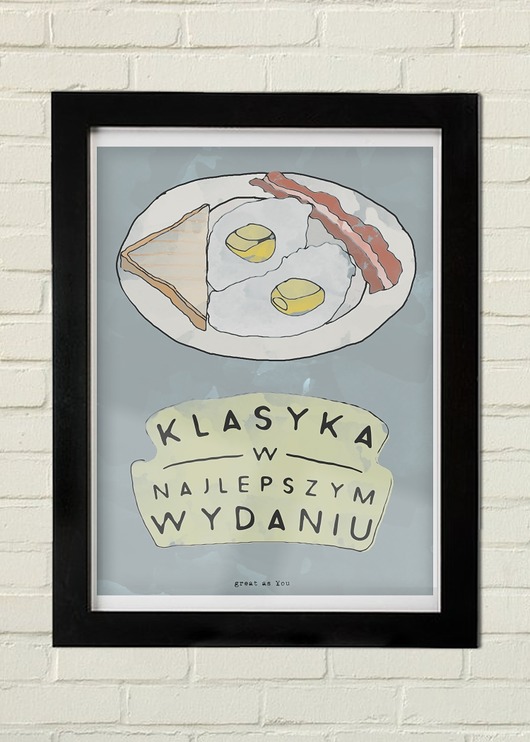 Klasyka PLAKAT GAU great as You