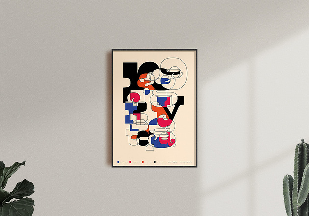 grafiki i ilustracje Typo Composition No. 1