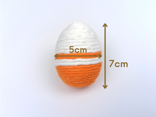 jajka wielkanocne Pisanki wielkanocne sznurkowe makrama3szt