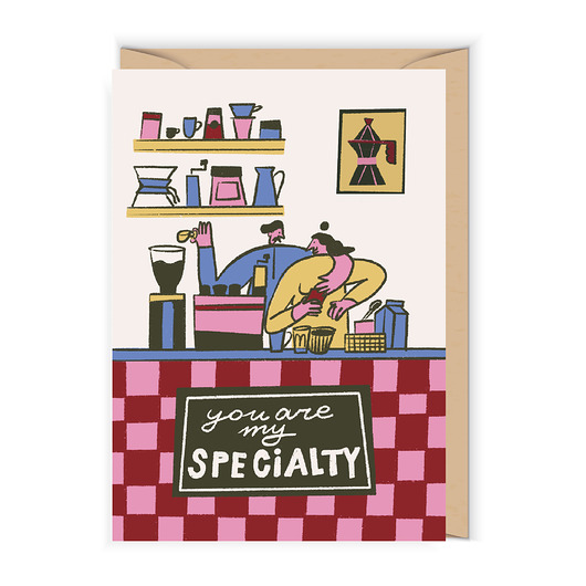kartki okolicznościowe - wydruki Kartka dla kawosza Specialty