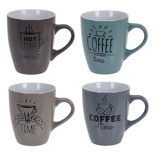 Kubek Komplet 4 szt. Coffee Time I MIA home