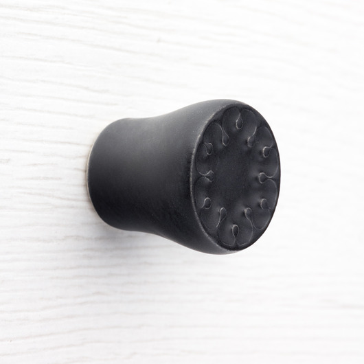 gałki do mebli Gałka mała do mebli  czarny mat, wz.9