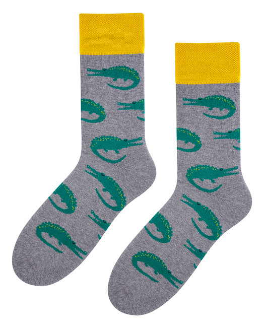 Skarpetki męskie Krokodyl Popsox
