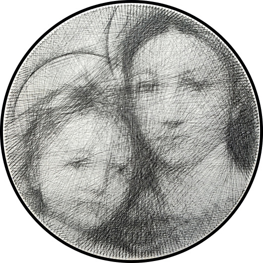 obrazy Maria  - Fotorealistyczny  unikalny Obraz z Nici String Art 60cm