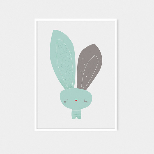 Mr Bunny | plakat A3 milostudio