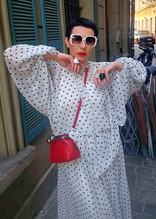 sukienki maxi damskie New  dress Polka dots