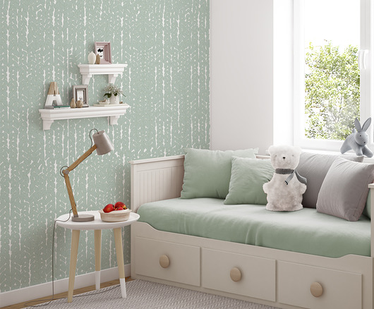Tapeta dziecięca Wełna(Green Wool) Humpty Dumpty Room Decoration