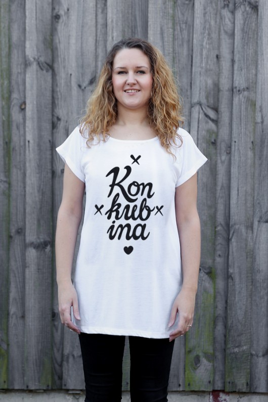 Tunika KONKUBINA (biała) RUNO