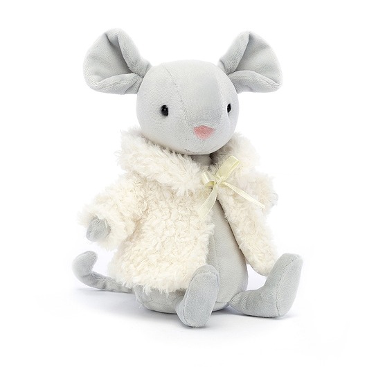 misie i maskotki Maskotka Przytulanka Myszka Cozy 18 cm