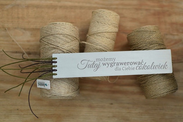 zakładki do książek Zakładka do książki z Twoim grawerem