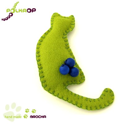 oliwkowy KOTek inkipinki