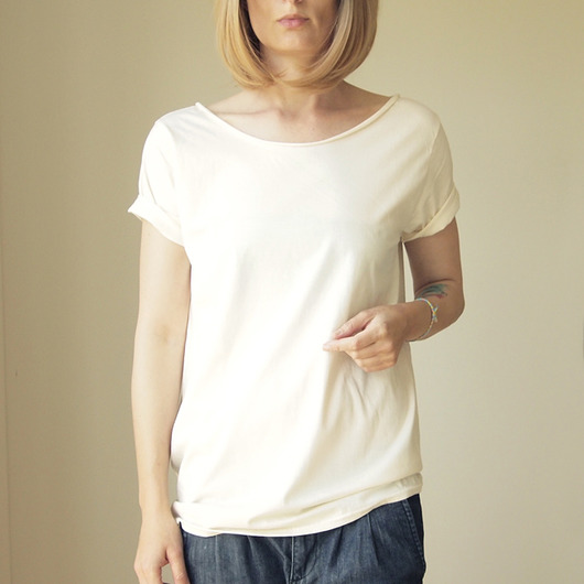 Surowa bawełna Czysty Oversize S-XL ONE MUG A DAY
