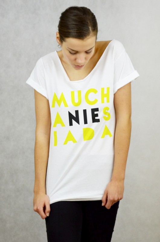 MUCHA NIE SIADA - Koszulka Oversize T-shirt GAU great as You