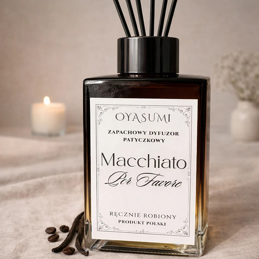 dodatki - różne Dyfuzor zapachowy Macchiato Per Favore 100 ml nuty kawa, wanilia, karmel