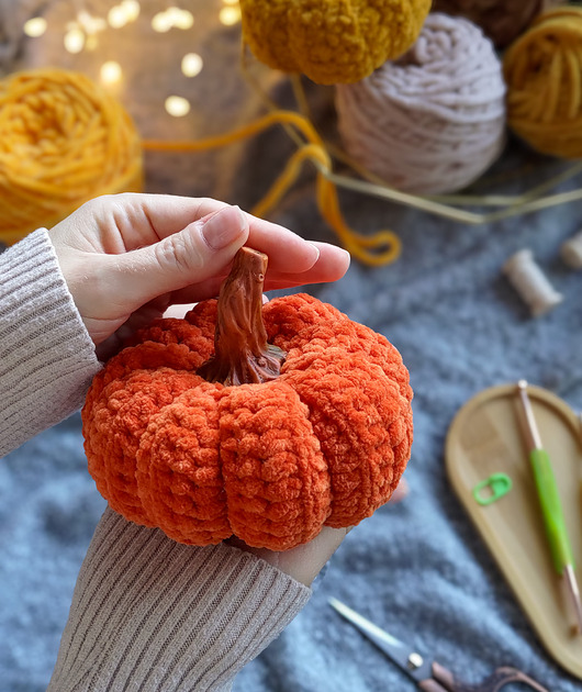 dodatki - różne Dynia pluszowa, Jesienna dekoracja, Pomysł na prezent