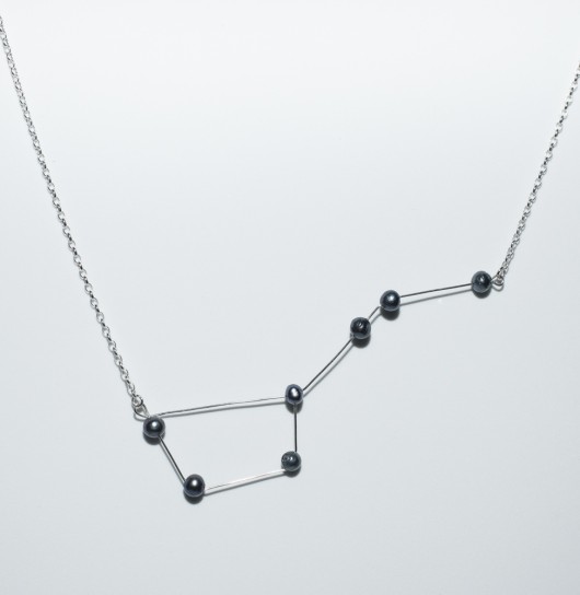 Konstelacja Wielki Wóz naszyjnik  quallejewelry