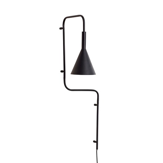 Lampa ścienna kinkiet Volta High czarna 81cm Home Design