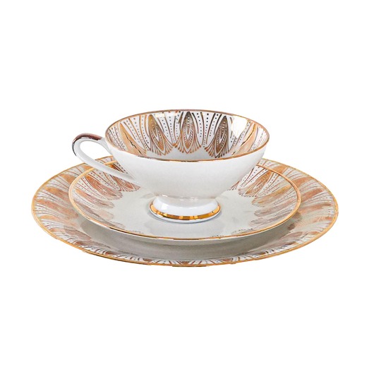 filiżanki Filiżanka porcelanowa, niemiecki design, lata 70, Bavaria Elfenbein Porzellan