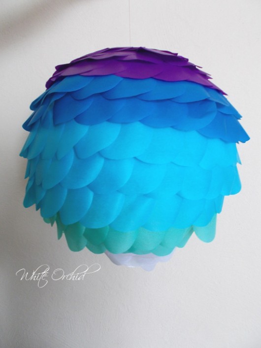 Lampa Lazurowa dla Pani Izy HomeDSGN