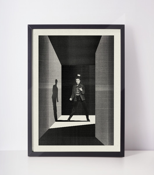plakat | a3 | elvis is a king Klawe Rzeczy