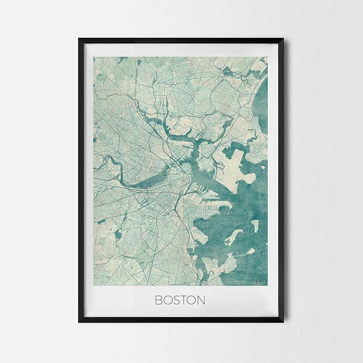 Plakat Boston - CityArtPosters CityArtPosters