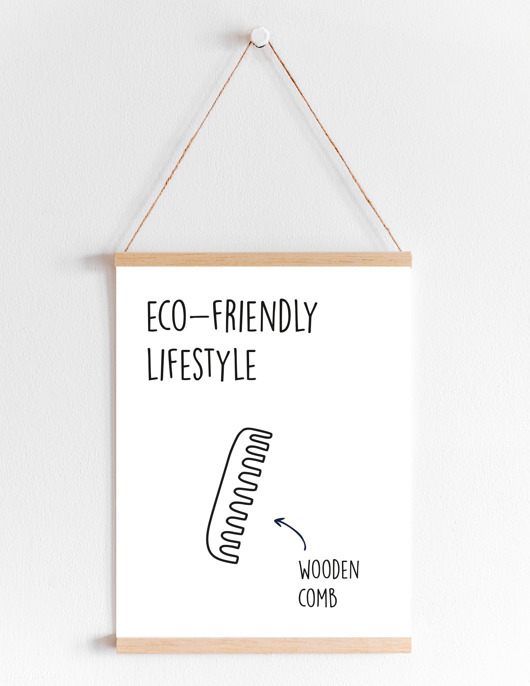 Plakat ECO-FRIENDLY LIFESTYLE Pracownia Fantastisch