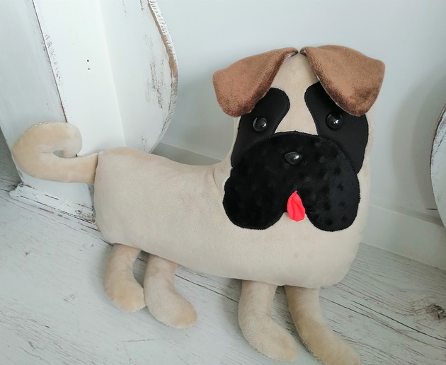 Przytulanka dziecięca Mops Atelier Malego Designu