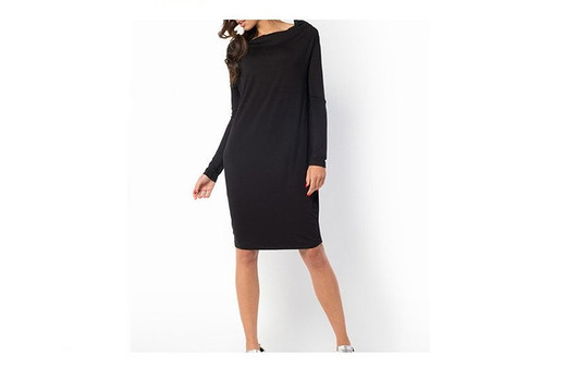 Sukienka NELLY klasyczna czarny  Dressroad