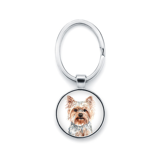 breloki Brelok z grafiką YOURSHIRE TERRIER rasowy