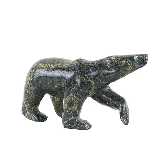 figurki i rzeźby Figurka kamienna niedźwiedź, duński design, lata 70, produkcja: Dania