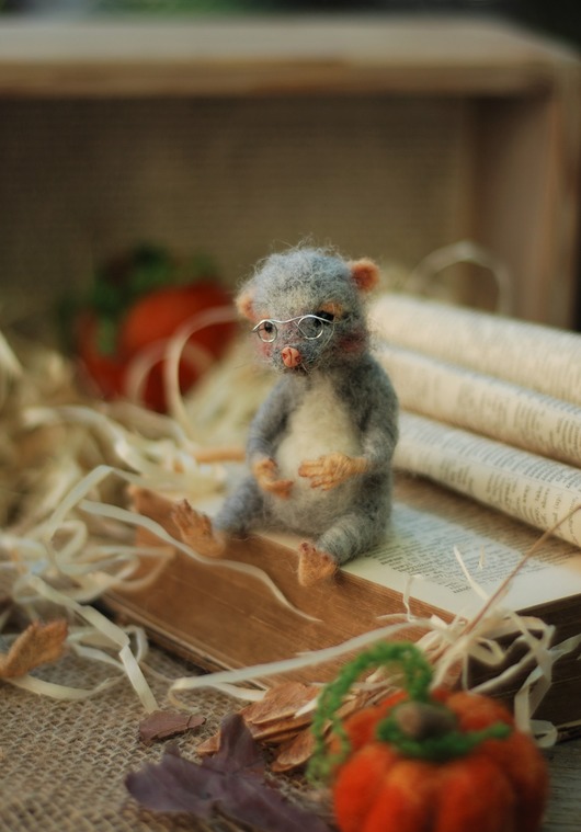 figurki i rzeźby Mysz -mini