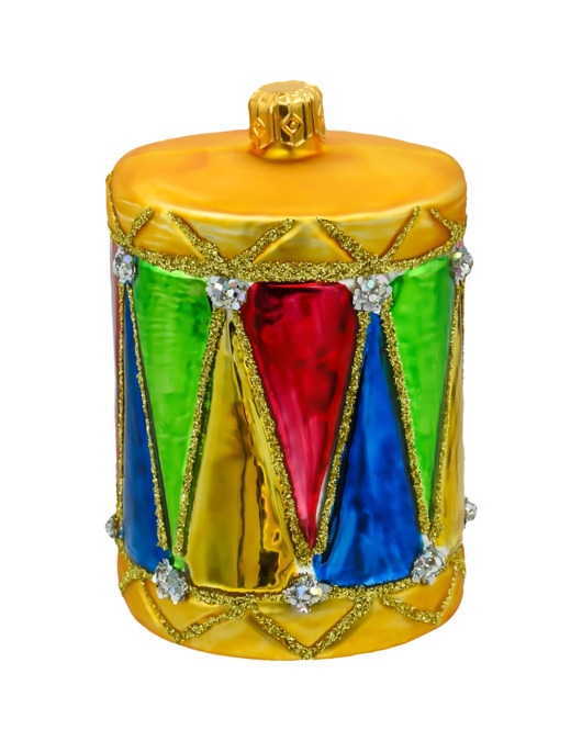 ozdoby choinkowe Bombka choinkowa: Bębenek kolorowy