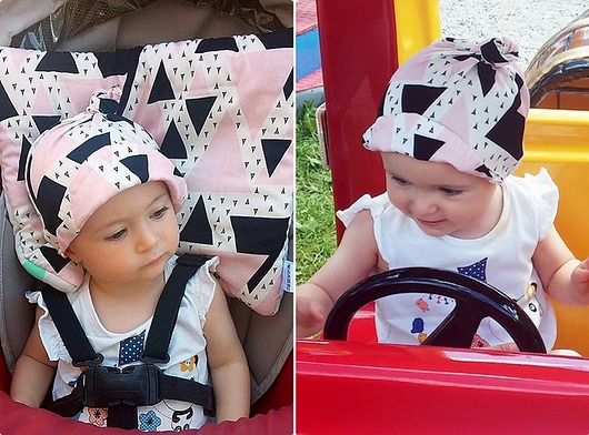 Chustka z daszkiem bambusowa od 0-12 lat RÓŻNE W Mi Bebe