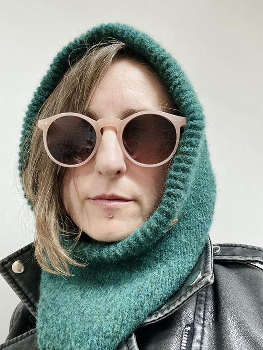 czapki damskie Ręcznie robiona balaclava miękki kapturokomin czapka z alpaką