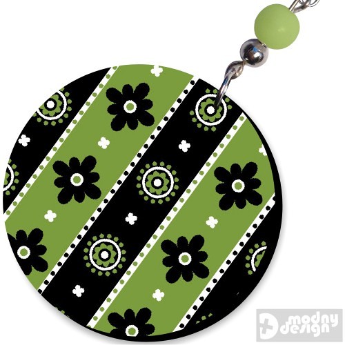 Zielony Dizajn Modny Design