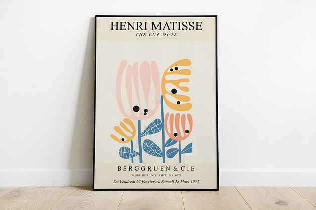 grafiki i ilustracje Henri Matisse, grafika modern, inspiracja