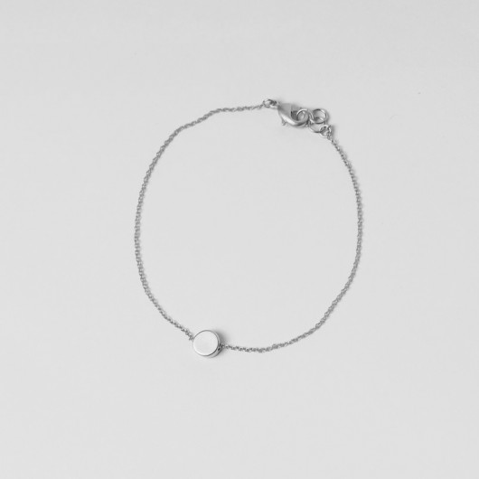 Bransoletka MOKAVE Light dot silver MOKAVE