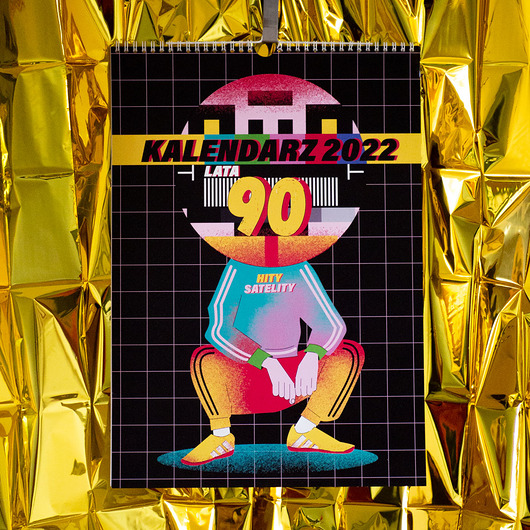 kalendarze i plannery Kalendarz 2022 - lata 90.