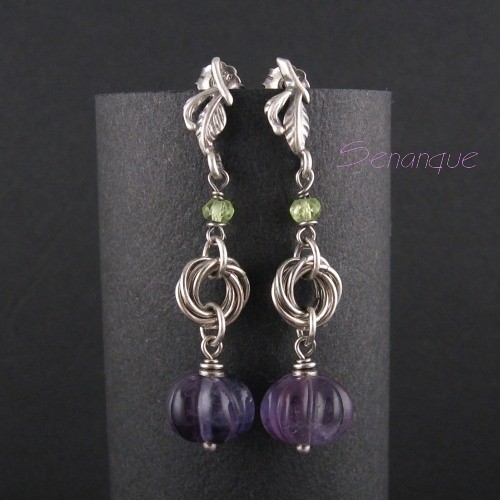 EVE - srebro, fluoryt, peridot Senanque