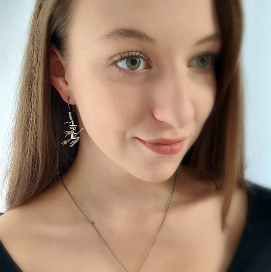 kolczyki srebrne Kolczyki srebrne - Wiedźmy