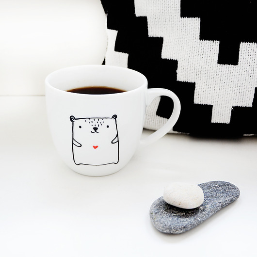 Kubek porcelanowy MIŚ  miamilu