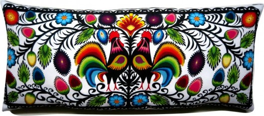 Poduszka dekoracyjna folk 30x65 cm x2/zamówienie Gaul Designs