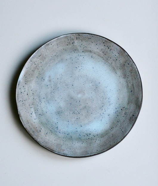 patery i talerze mały talerz ceramiczny niebiesko-biały