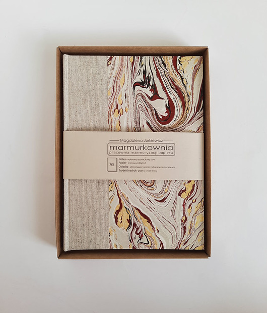 Notes, szkicownik marmurkownia